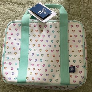 Roller Rabbit for Target Heart Patterned Women's or kids hanging Toiletry Bag